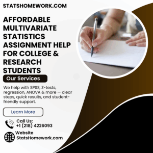 Affordable Multivariate Statistics Assignment Help for College & Research Students