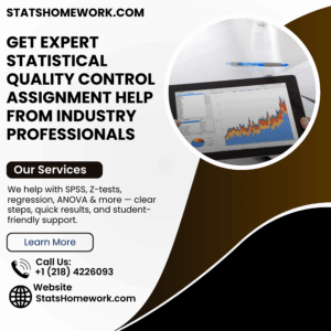 Get Expert Statistical Quality Control Assignment Help From Industry Professionals