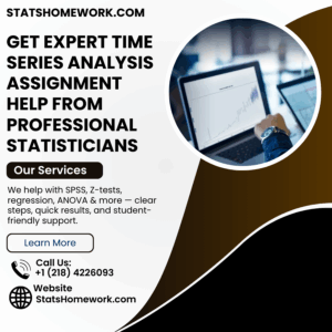 Get Expert Time Series Analysis Assignment Help From Professional Statisticians