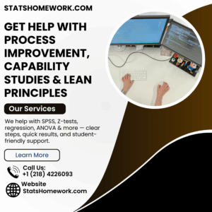 Get Help With Process Improvement, Capability Studies & Lean Principles