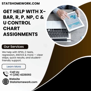 Get Help With X-Bar, R, P, NP, C & U Control Chart Assignments