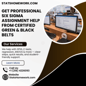 Get Professional Six Sigma Assignment Help From Certified Green & Black Belts