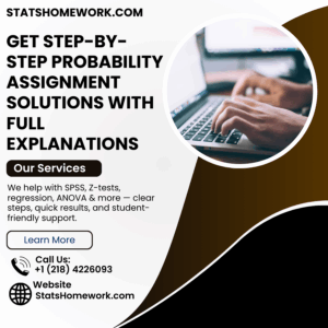 Get Step-by-Step Probability Assignment Solutions With Full Explanations
