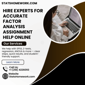Hire Experts for Accurate Factor Analysis Assignment Help Online