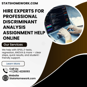 Hire Experts for Professional Discriminant Analysis Assignment Help Online