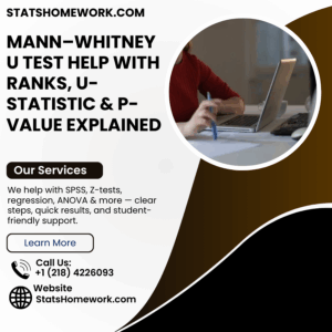 Mann–Whitney U Test Help With Ranks, U-Statistic & P-Value Explained