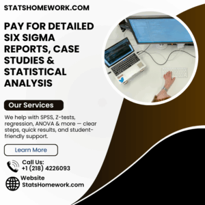Pay for Detailed Six Sigma Reports, Case Studies & Statistical Analysis