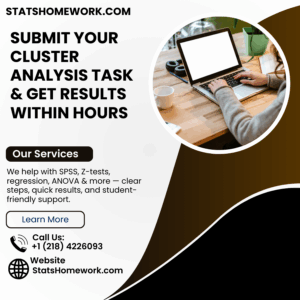 Submit Your Cluster Analysis Task & Get Results Within Hours