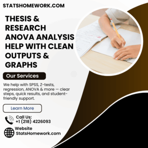 Thesis & Research ANOVA Analysis Help With Clean Outputs & Graphs
