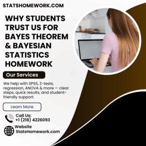 Why Students Trust Us for Bayes Theorem & Bayesian Statistics Homework
